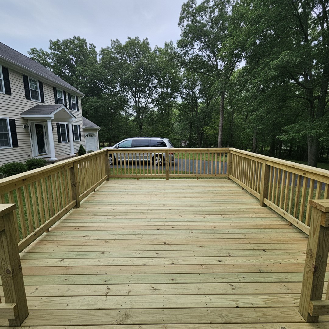 Deck Railing Installation completed by Coastal Deck Solutions in Paterson, NJ