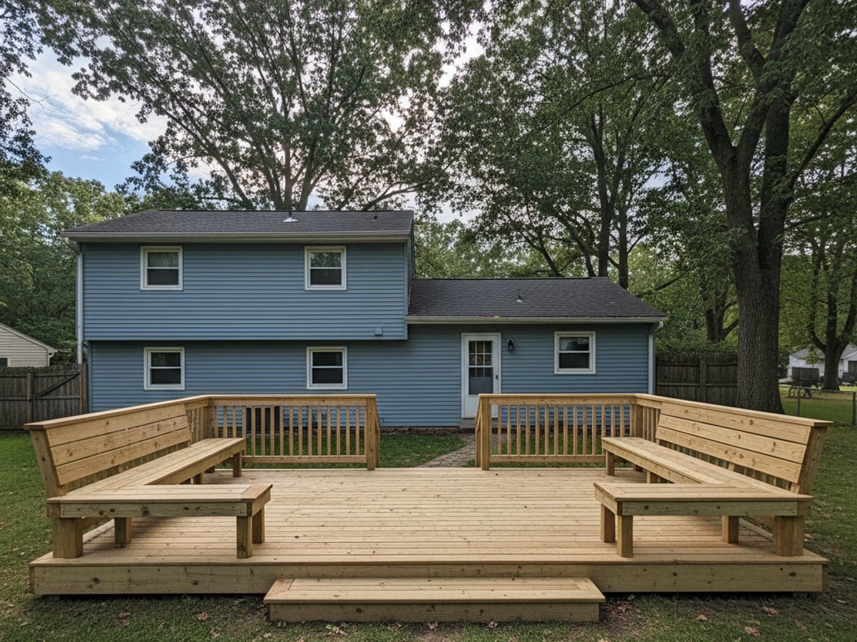 Deck Installation completed by Coastal Deck Solutions in Union City, NJ