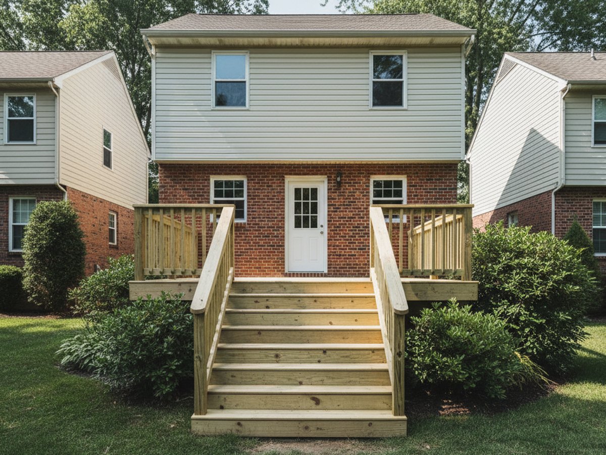 Deck Railing Installation completed by Coastal Deck Solutions in Newark, NJ